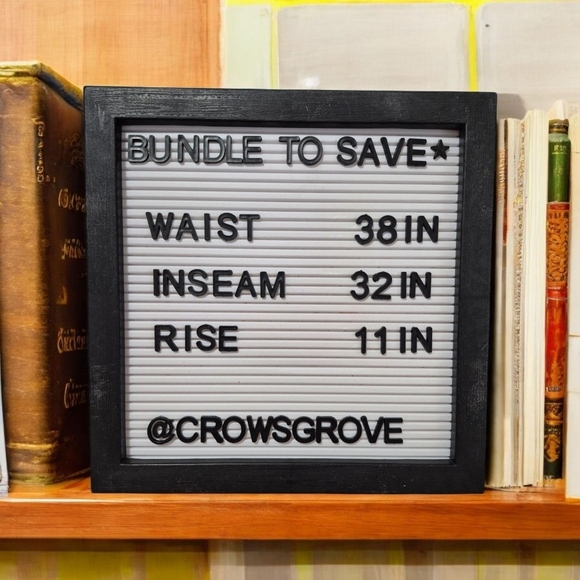 Volcom Solver Modern Straight Men's Jeans Size 38 Standard Blue - Picture 9 of 10